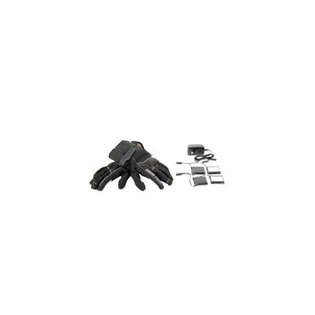 Mobile Warming Mobile Warming MWG16M04-XL-BLK Heated Glove Liner, Unisex, XL, Clarino/Polyester, Black MWG16M04-XL-BLK